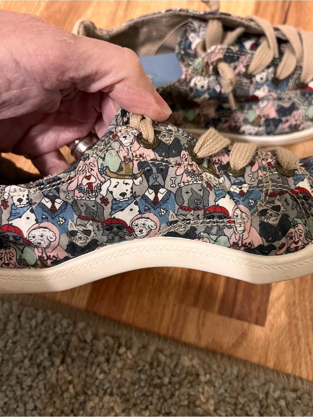 BOBS by Skechers “Woof Pack” Slip-on Sneakers Size 7 EUC - Picture 6 of 7
